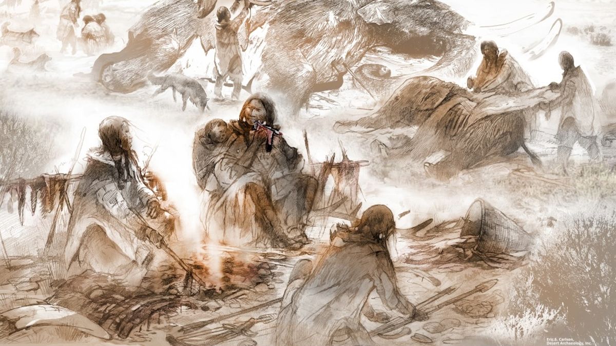 Les premiers Américains ont mangé des tonnes d'os de mammouth vieux de 13 000 ans, révélés par un bébé de la culture Clovis