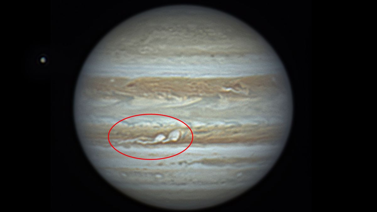 De nouveaux orages plus larges que la Terre projettent des éclairs verts sur Jupiter – et pourraient faire disparaître l'une des bandes massives de la géante gazeuse.