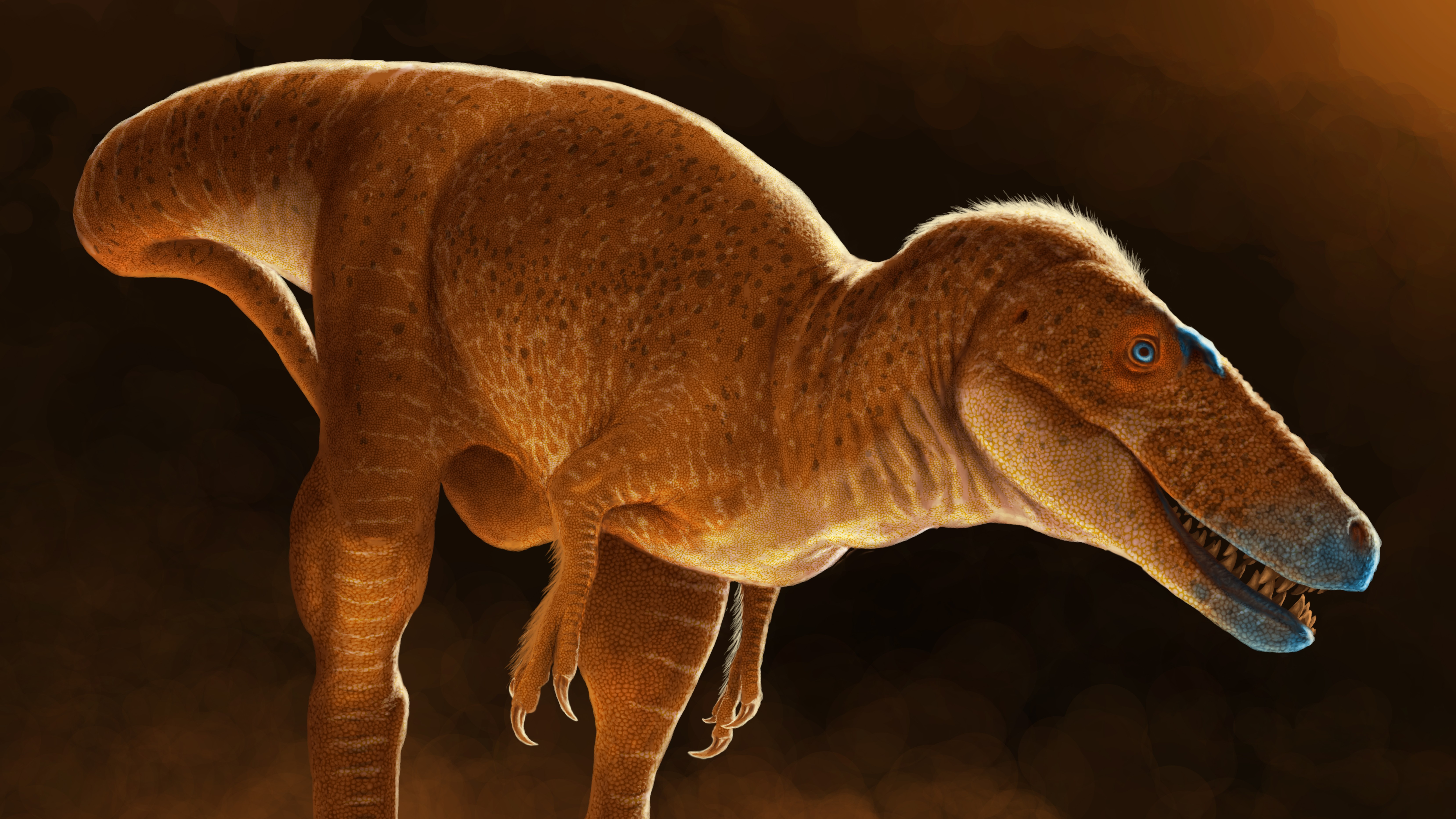 Impression d'artiste de Khankhuuluu Mongoliensis