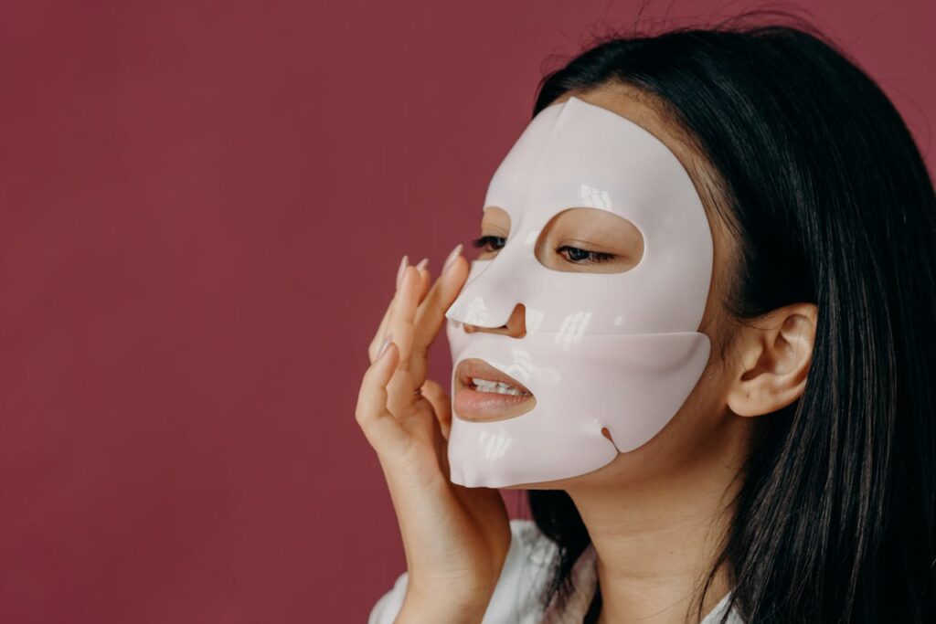 Couvercle de masque en silicone réutilisable