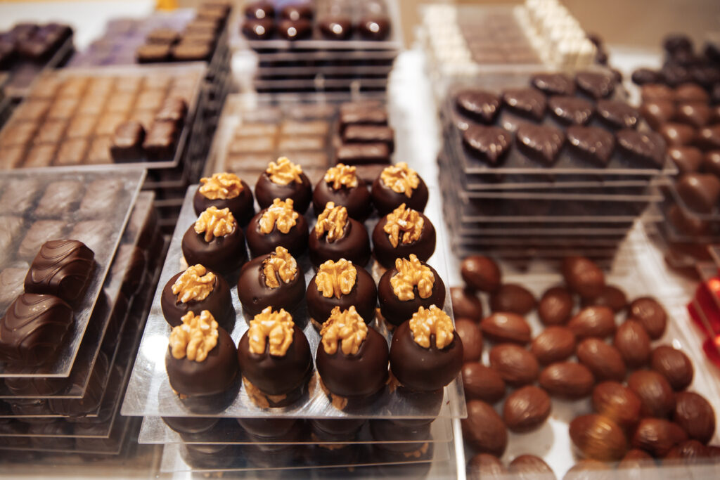 Dégustation de chocolat à Bruxelles, Belgique
