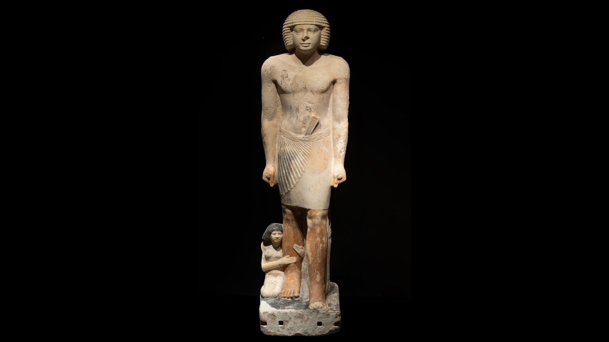 La statue égyptienne ancienne de «Messi» trouvée à Saqqara Necropolis est «le seul exemple connu de son genre de l'Ancien Royaume»