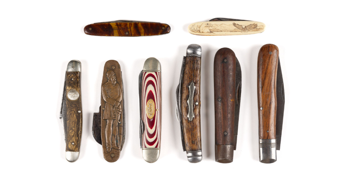 10 couteaux de poche vintage de marques oubliées qui rapportent beaucoup d'argent