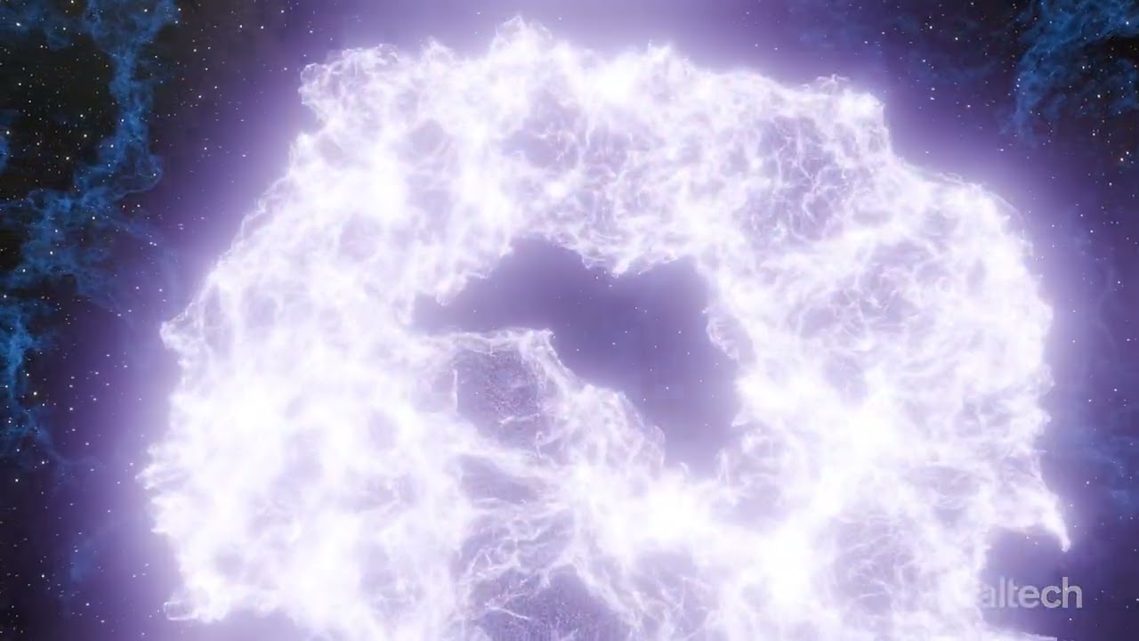 Double explosion cosmique - YouTube