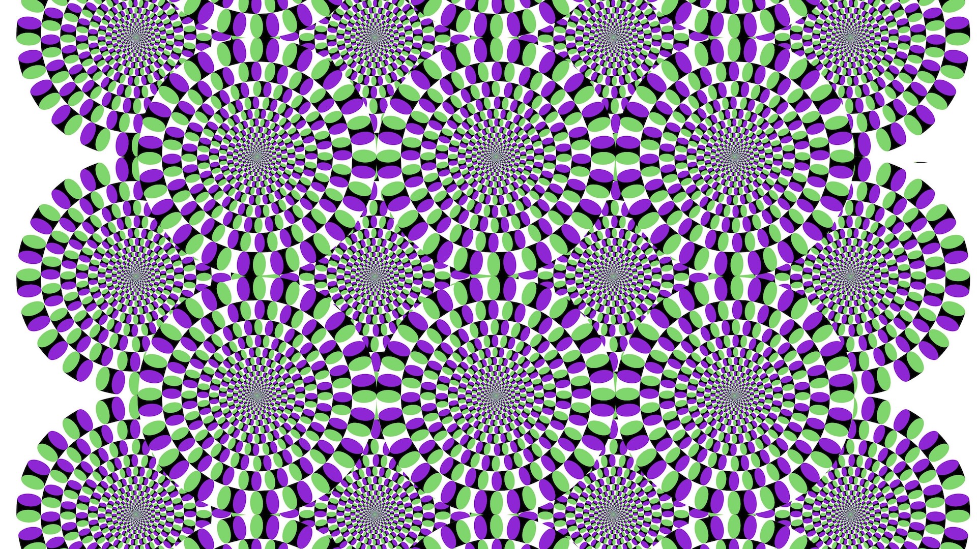 Une illusion d'optique qui semble bouger