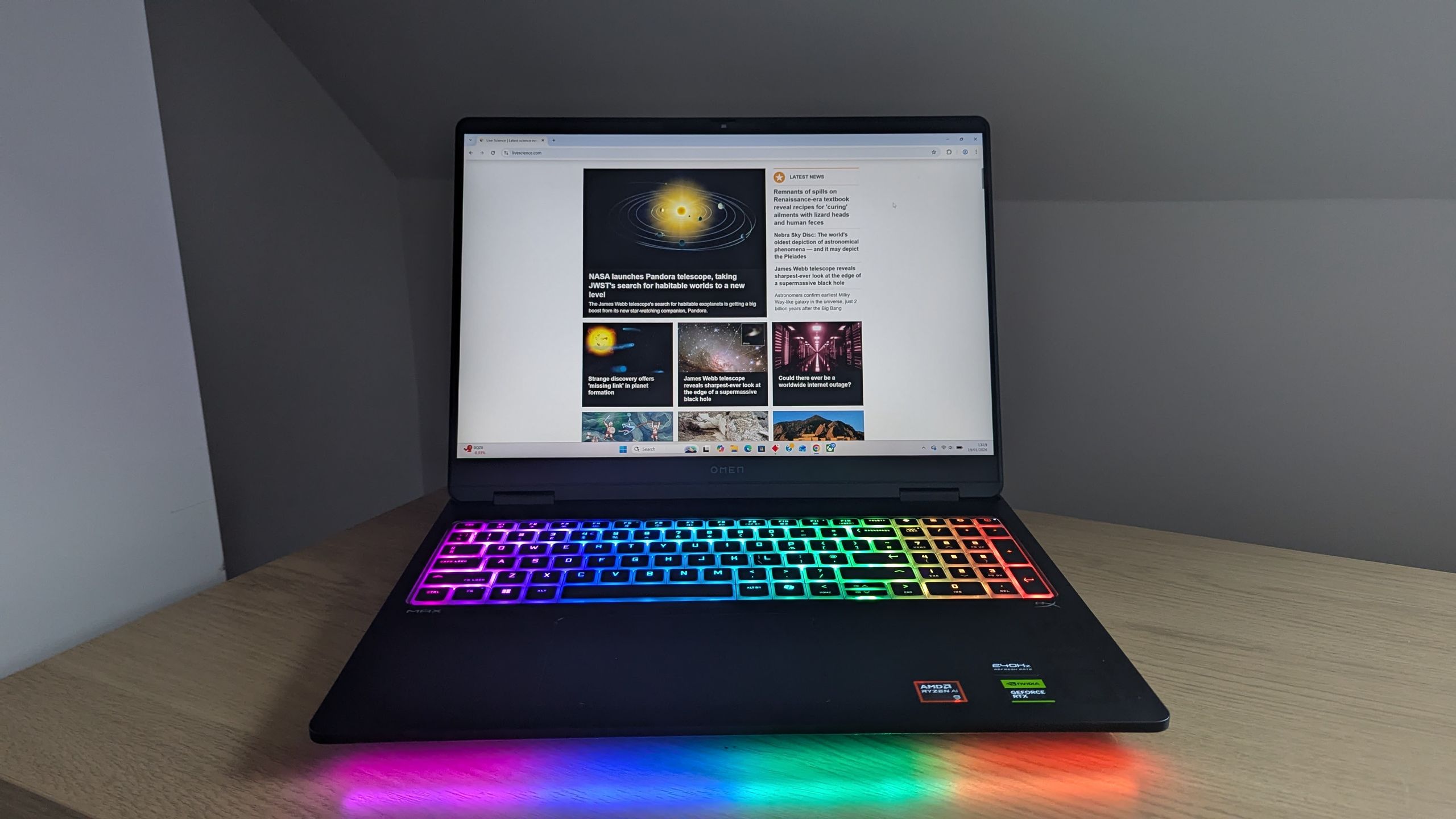 Test du HP Omen Max 16 (2025) : Ce poids lourd pousse tout au maximum