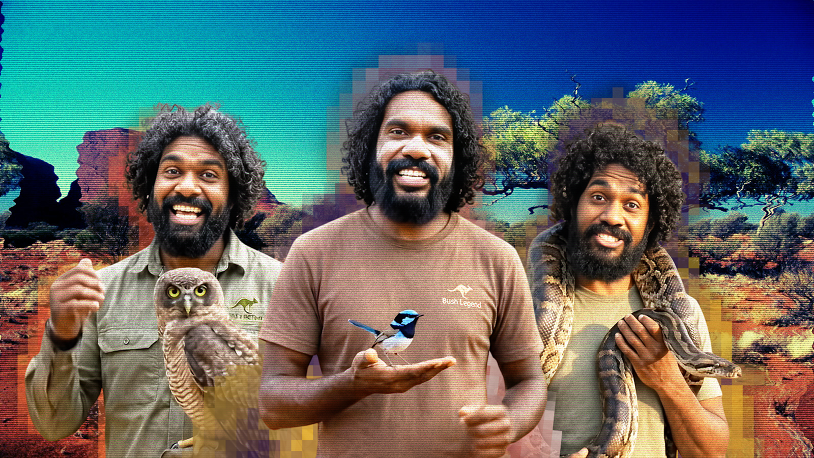 Edit created by The Conversation of the "Bush Legend."