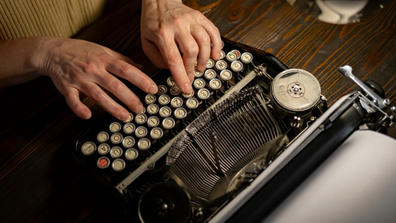 15 machines à écrire vintage avec des mécanismes étranges et agréables à utiliser