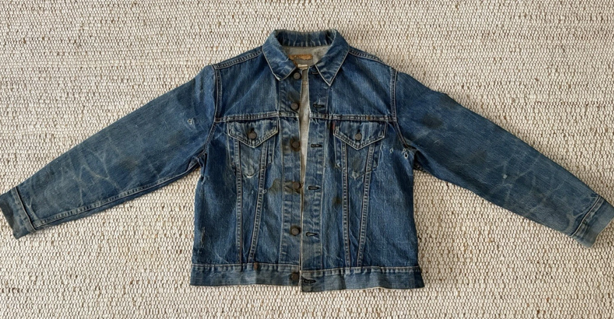 10 vestes en jean rares avec des étiquettes et des détails d'anciennes usines