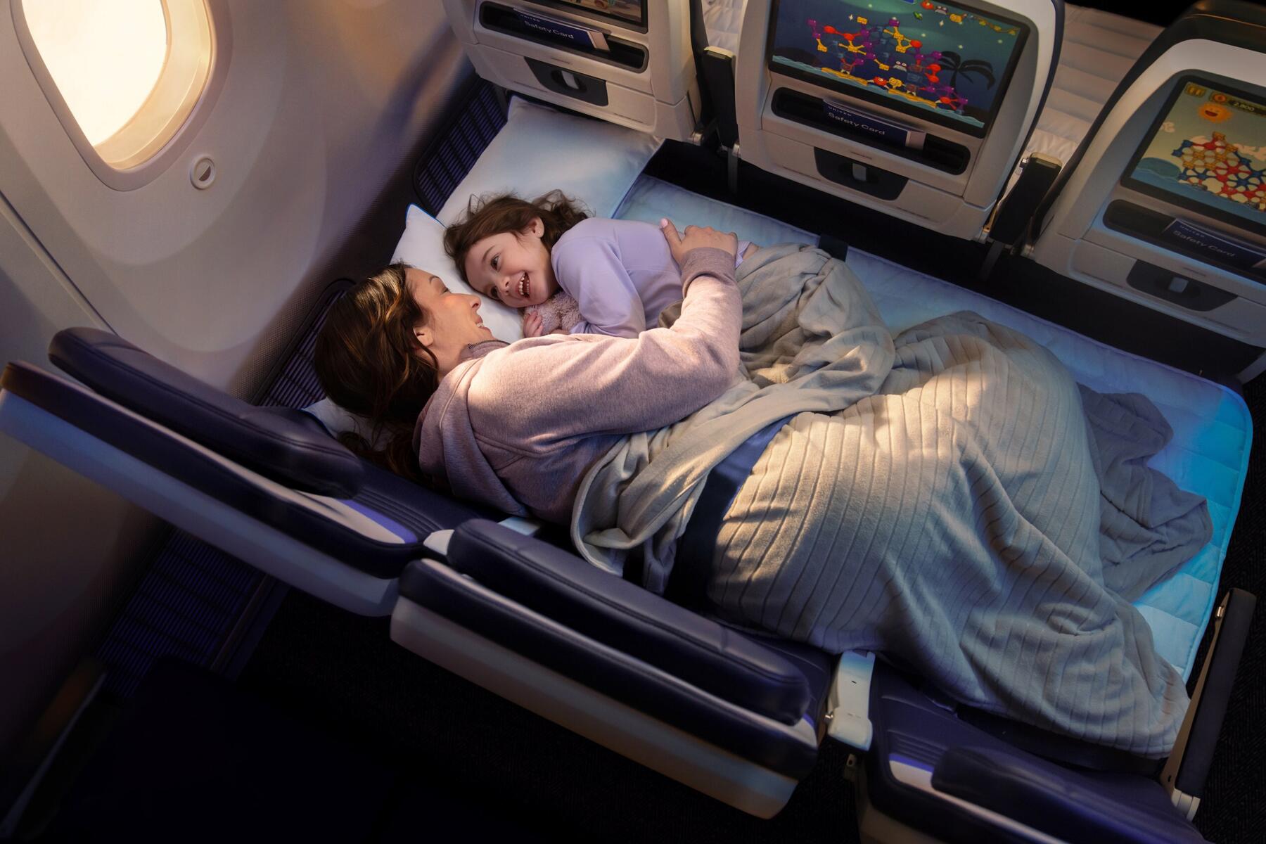 United Airlines proposera des lits en classe économique