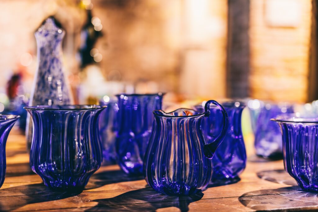 15 collectionneurs de verre de Murano et de pièces de verre d'art recherchent