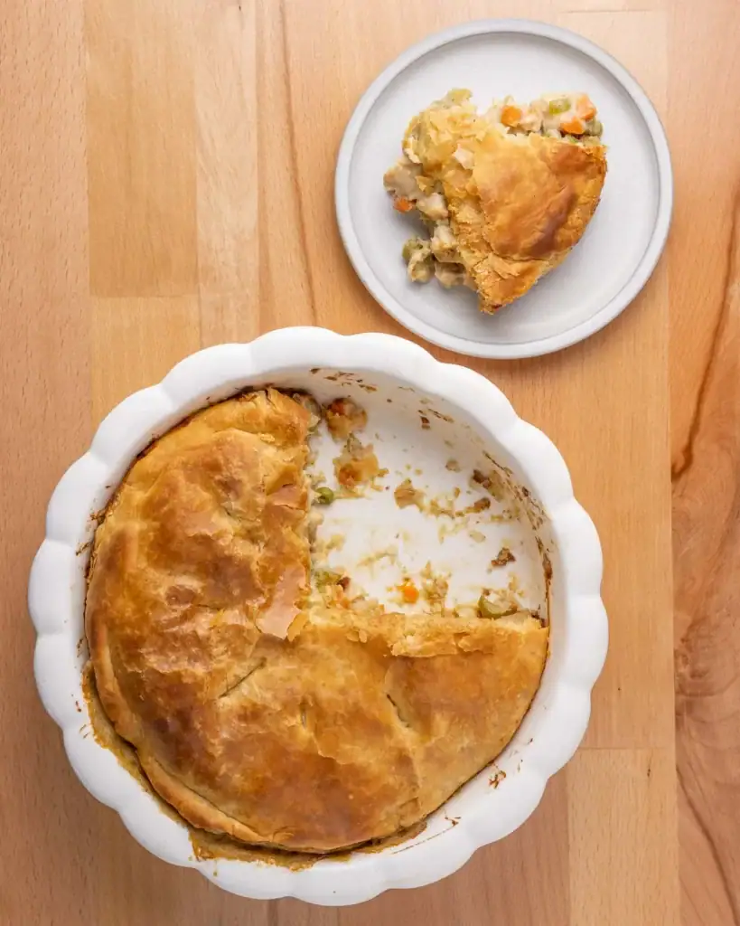 Pâté au poulet végétalien