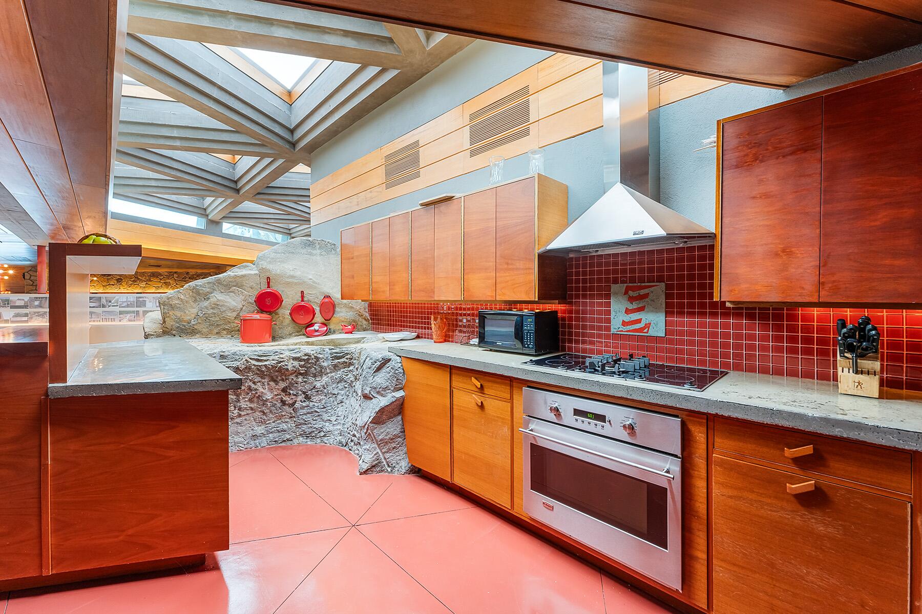 3_New York_Mahopac_L'intérieur de Frank Lloyd Wright_David S. Allee_DS206674_David S
