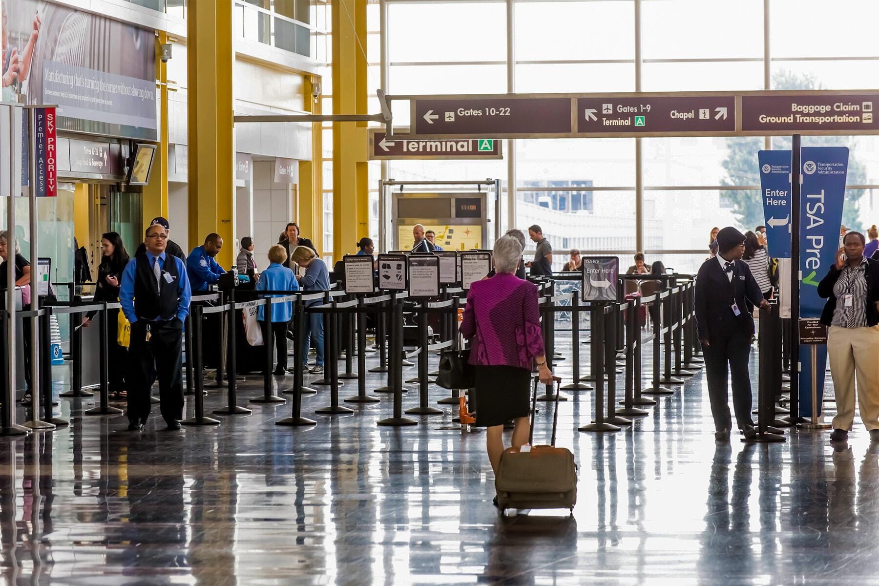 Un grand aéroport américain arrêtera ses vols le jour de l'indépendance