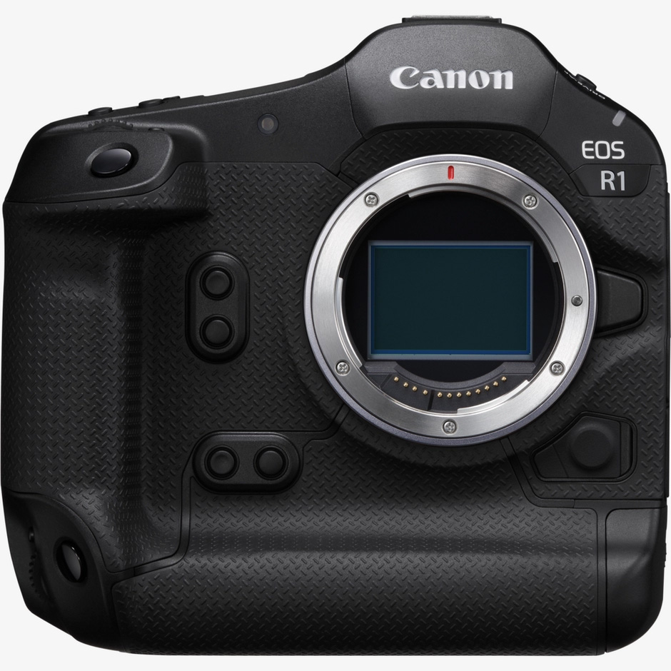 Canon EOS R1 sur fond blanc