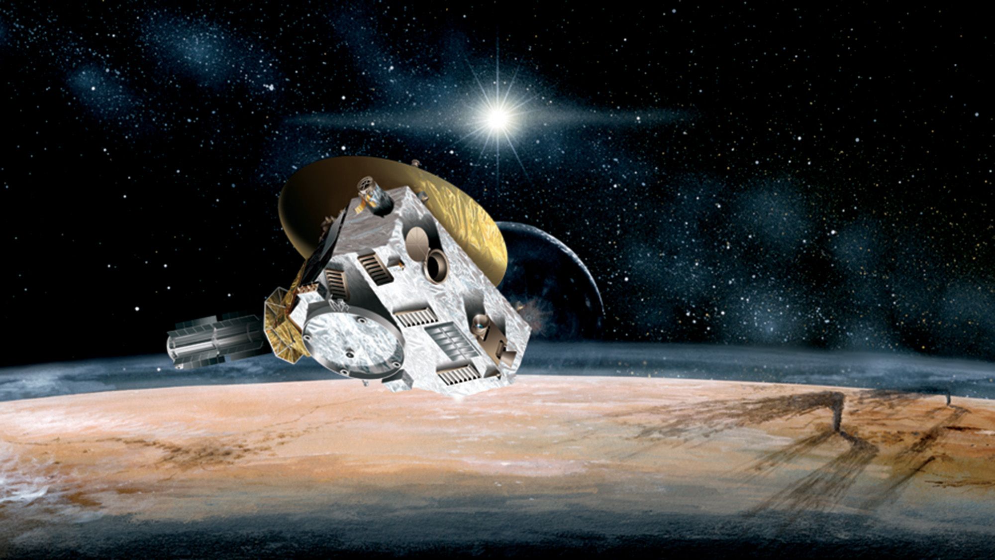 Le vaisseau spatial New Horizons de la NASA se réveille d'une hibernation d'un an pour mener des recherches scientifiques sans précédent au-delà de Pluton