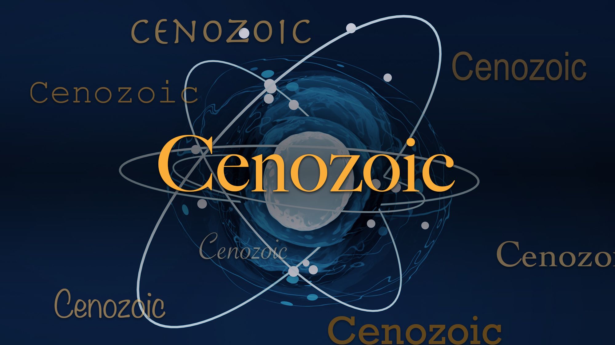 Le mot scientifique du jour : Cénozoïque