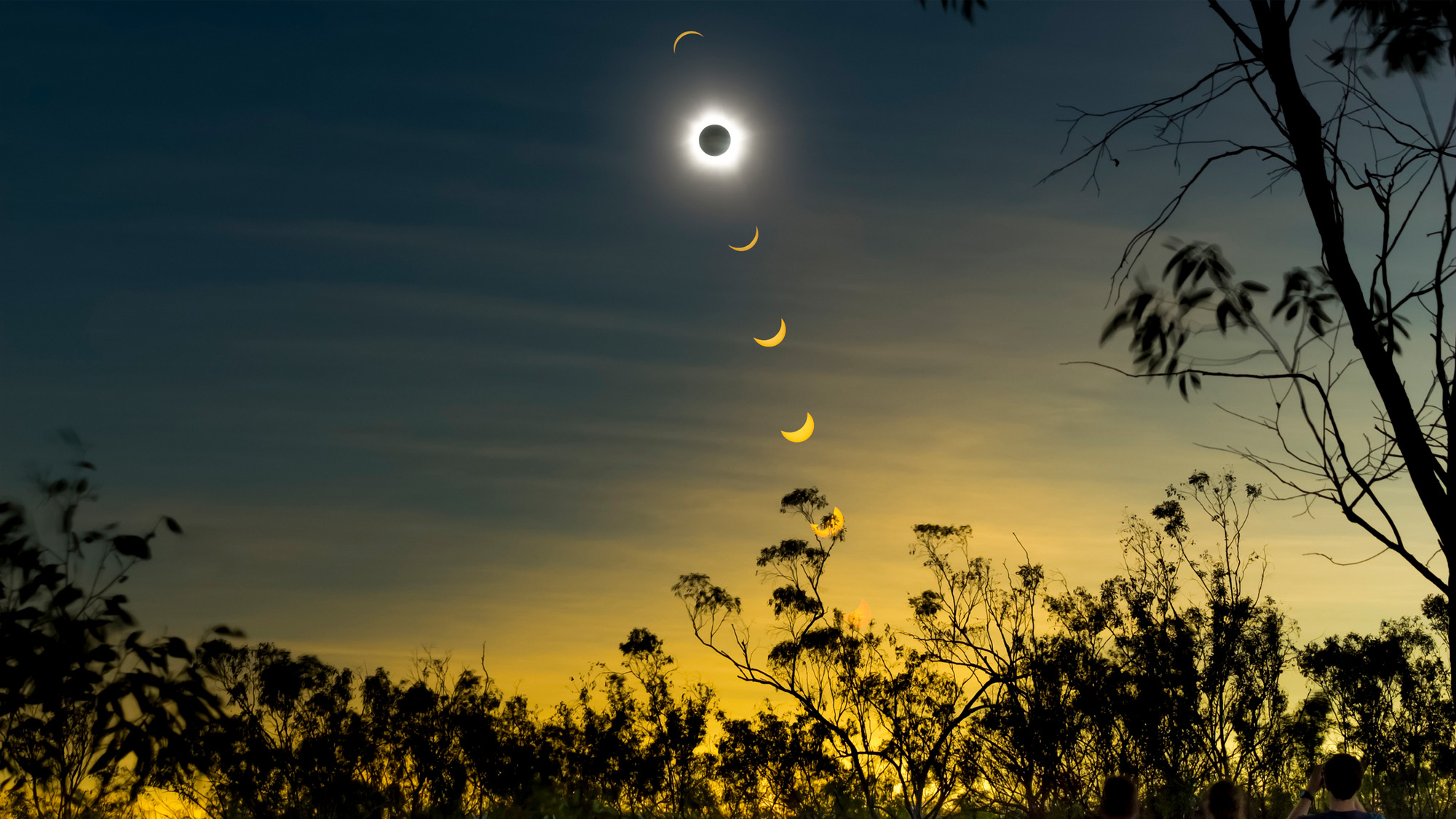 séquence d'éclipse solaire