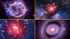 La NASA célèbre le 250e anniversaire de l'Amérique avec des clichés rouges, blancs et bleus du cosmos — Photo spatiale de la semaine