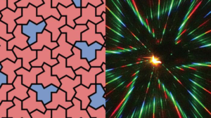 Le cristal en forme d'Einstein à 13 côtés plie la lumière d'une manière que personne n'imaginait