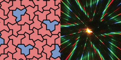 Le cristal en forme d&rsquo;Einstein à 13 côtés plie la lumière d&rsquo;une manière que personne n&rsquo;imaginait