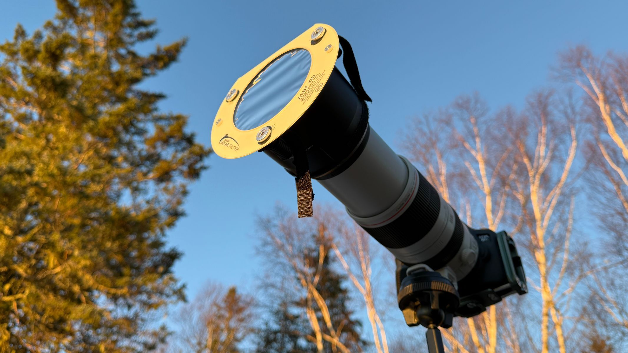Évaluation du film filtrant Baader AstroSolar OD 5.0