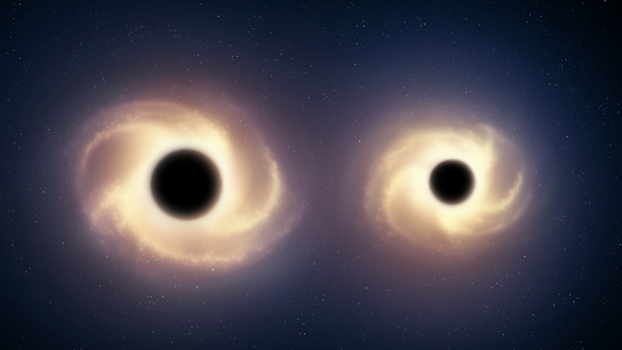 Le télescope James Webb vient de repérer la paire de trous noirs la plus ancienne et la plus proche du premier univers