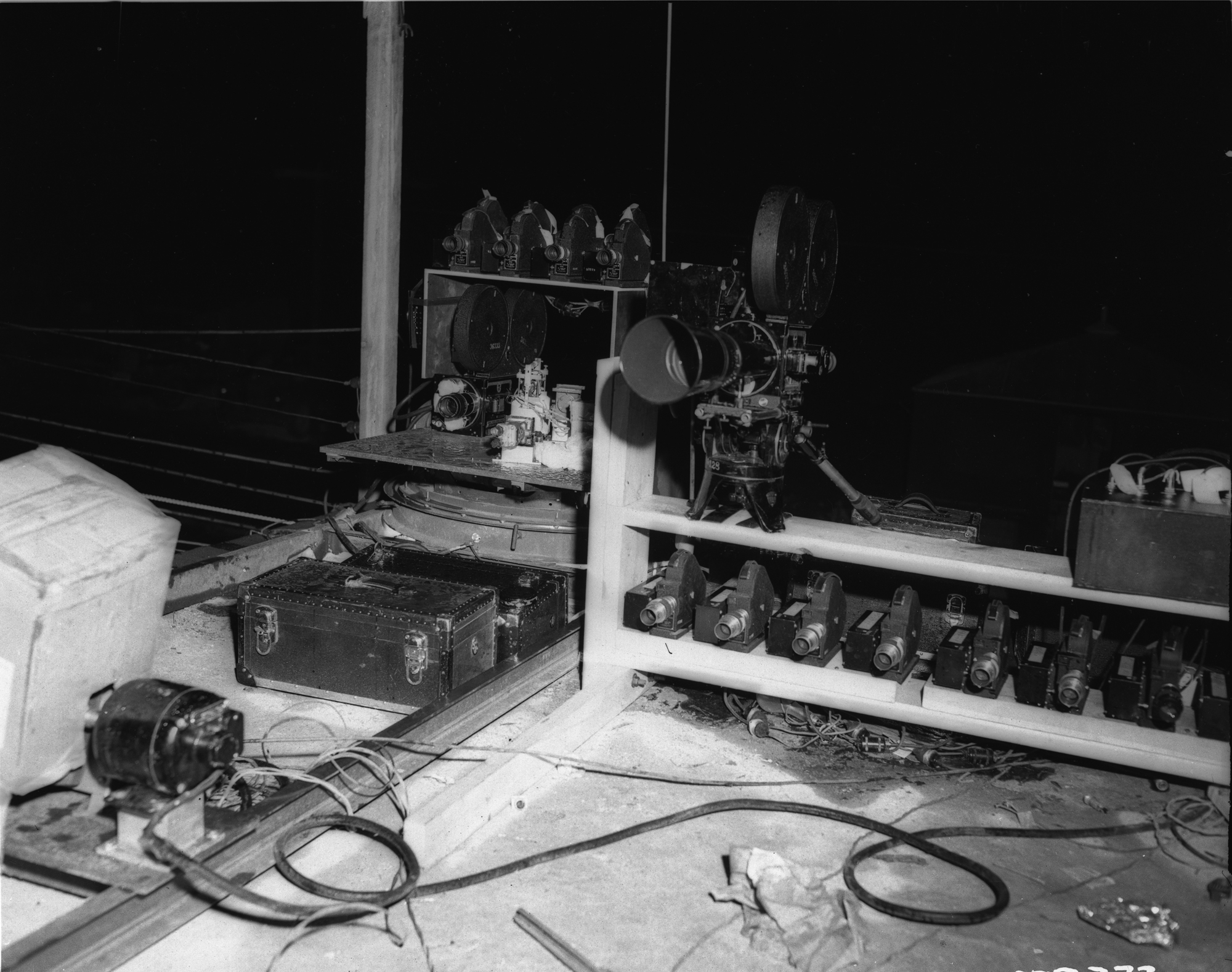 Photo du site d'essais nucléaires de Trinity
