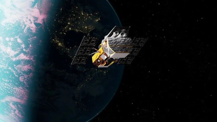 NASA’s Neil Gehrels Swift Observatory, shown in this artist’s concept, has orbited Earth for more than 20 years, studying the ever-changing universe.