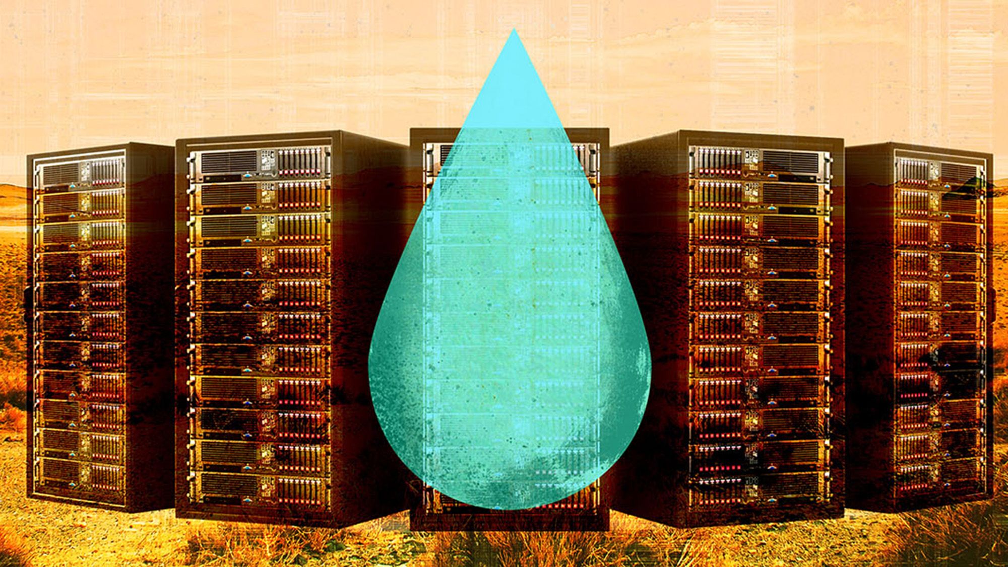 La consommation d'eau de l'IA est un problème, mais passer de l'électricité à l'énergie solaire ou éolienne pourrait aider