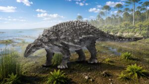 Un rare dinosaure blindé découvert au Japon pourrait avoir des ancêtres qui ont migré via un pont terrestre il y a 100 millions d'années