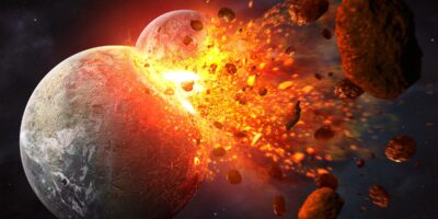 La Lune pourrait s&rsquo;être formée en seulement 5 heures, suggèrent de nouvelles simulations