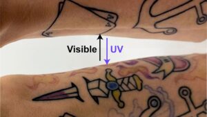 Une astuce chimique intéressante permet de « s'allumer et s'éteindre » de nouveaux tatouages
