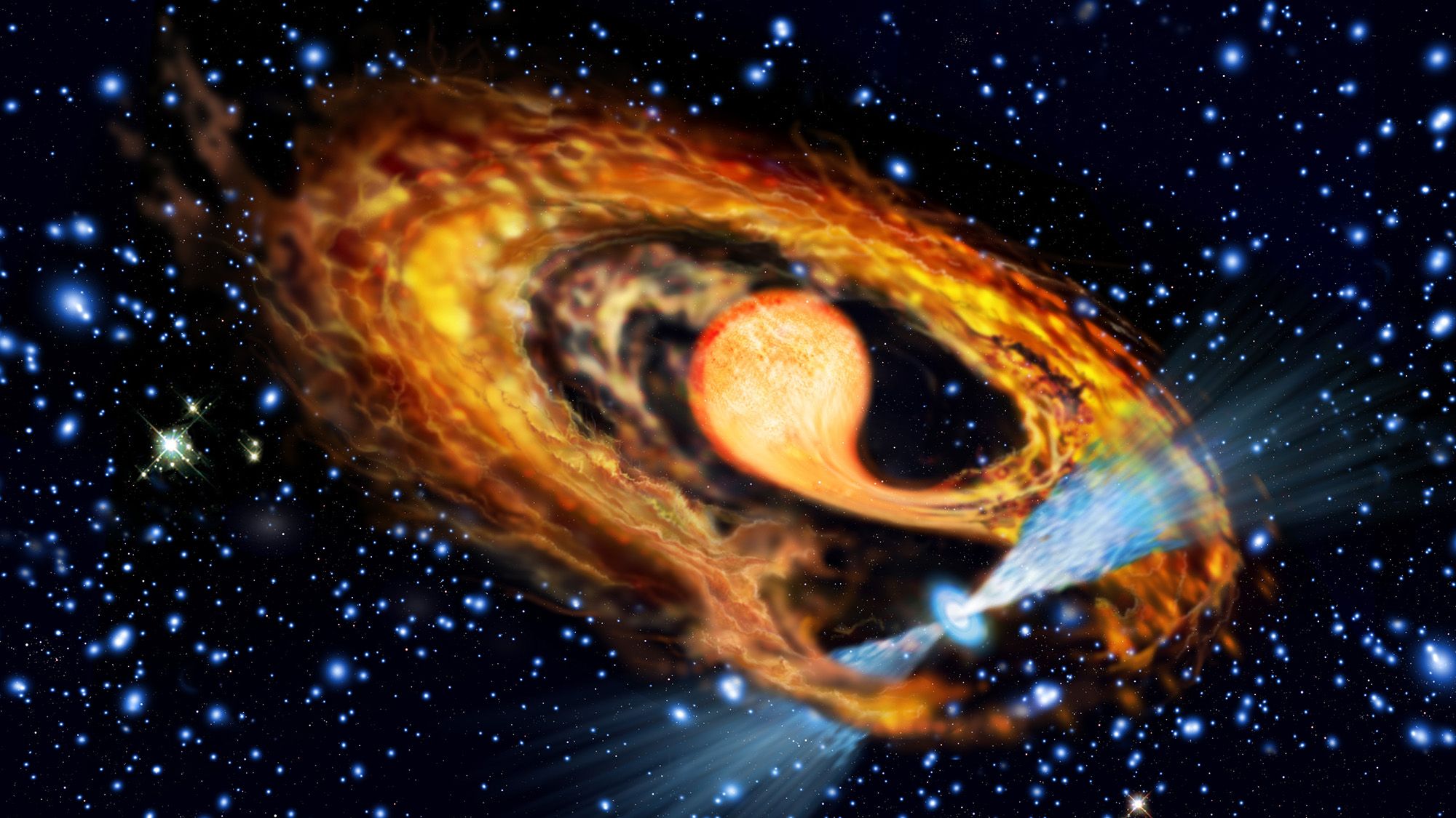 Le système d'étoiles à neutrons le plus léger de tous les temps donne encore une fois raison à Einstein sur la relativité
