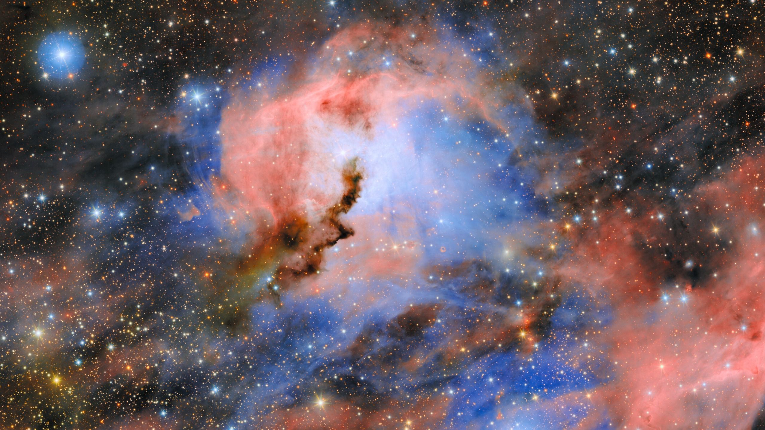 Une «mouette» cosmique croise les yeux de l'observatoire Vera C. Rubin dans une image test tant attendue — Photo spatiale de la semaine