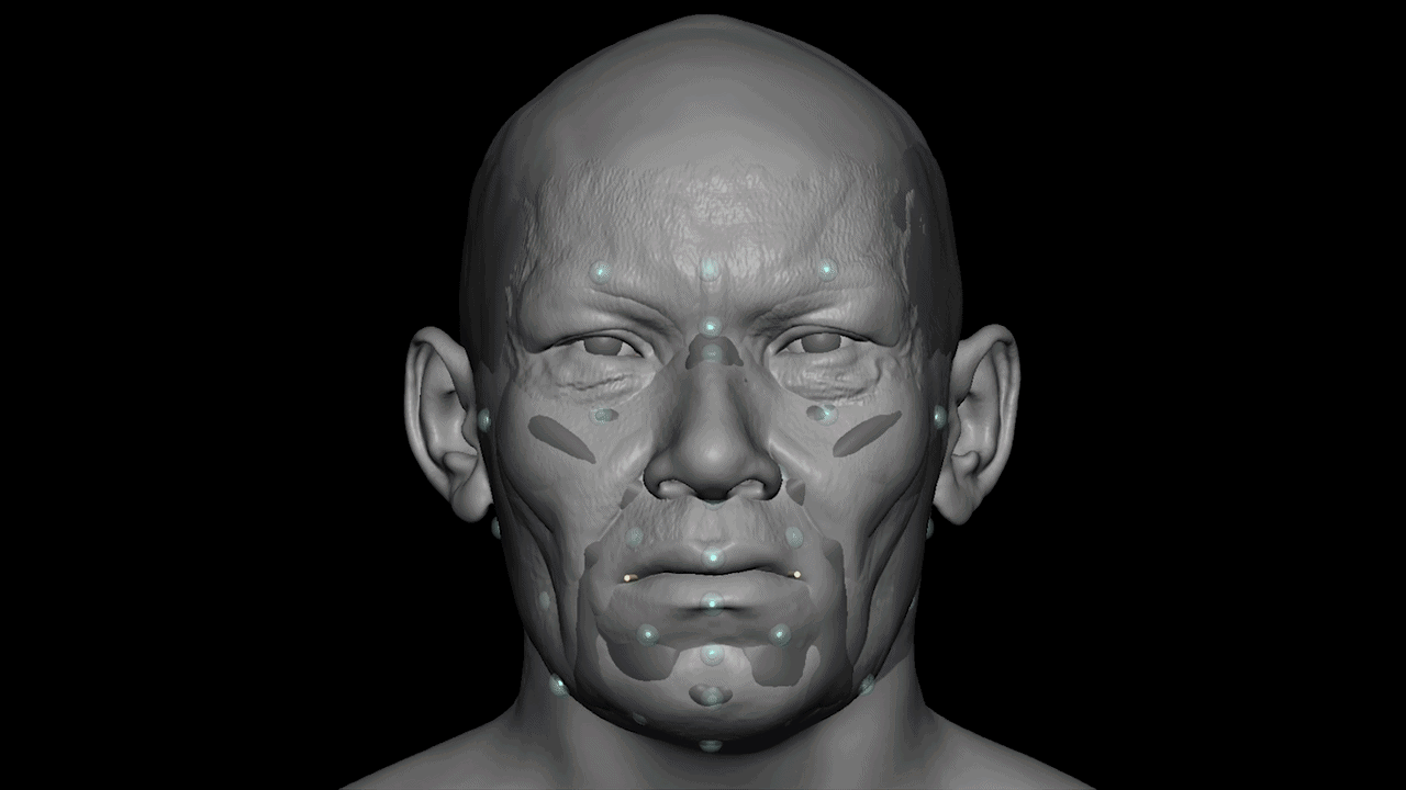 Une illustration du visage d'un homme